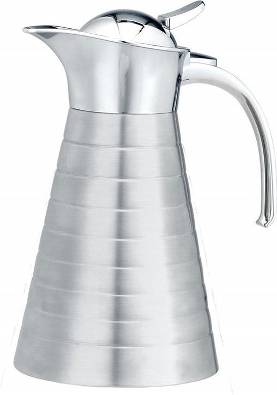 XTRA, Thermoskan koffie of thee, RVS modern design, Isoleerkan - Koffiekan  Model Edgy-s | bol.com