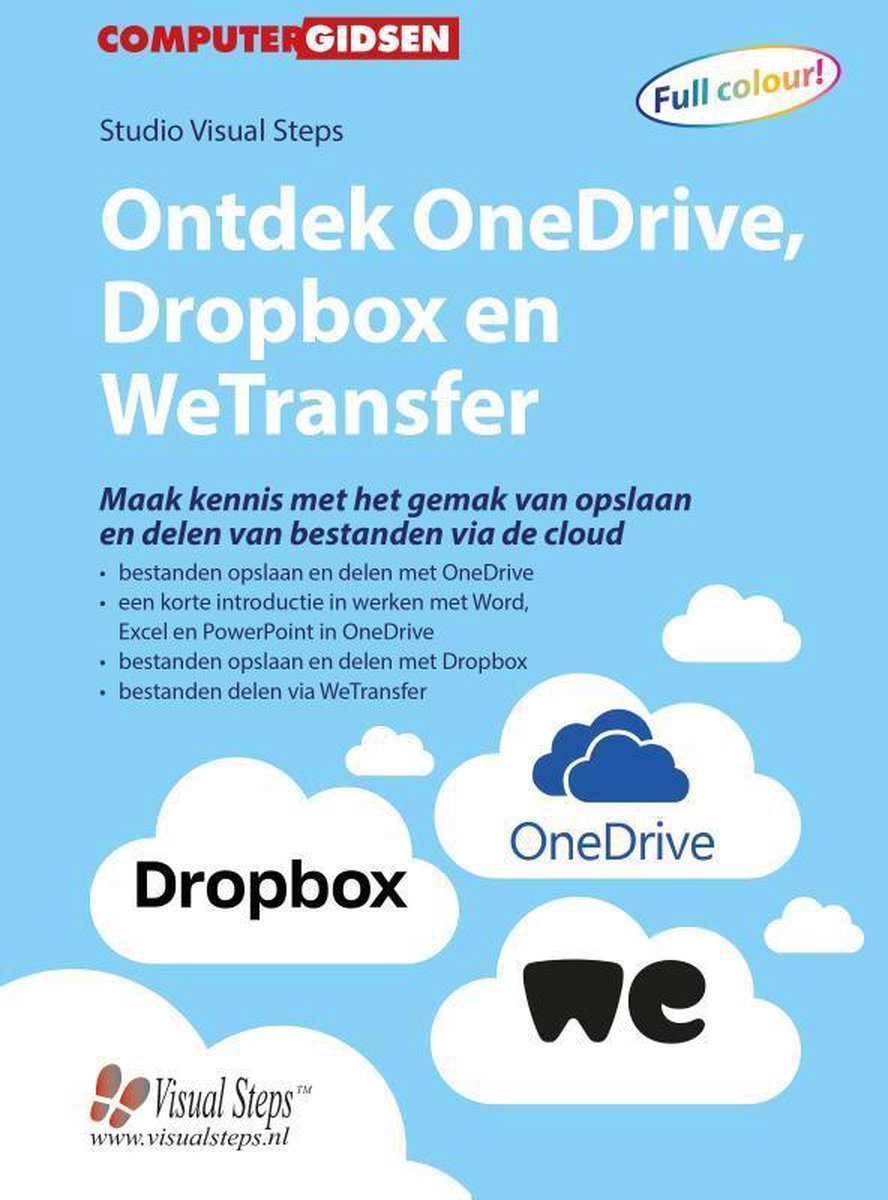 Ontdek OneDrive, Dropbox en WeTransfer - Studio Visual Steps