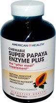 Super Papaya Enzyme Plus (360 tablets) - American Health