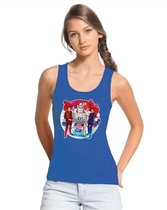 Blauw Toppers in concert 2019 officieel tanktop/ mouwloos shirt dames - Officiele Toppers in concert merchandise S