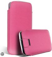 Hot pink roze insteek hoesje tasje cover Galaxy S3 / S4  i9300/i9500