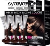 Syoss Mixing Colors 1-18 Dark Chocolat Fusion - 3 st - voordeelverpakking