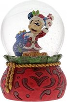 Disney Traditions beeldje - Bringing Holiday Cheer - Snowglobe - Santa Mickey