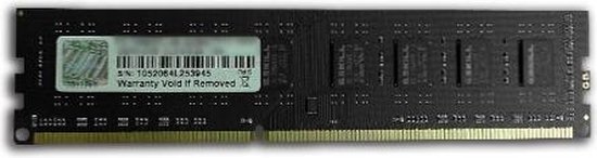 G.Skill Value 4GB DDR3 1333MHz (1 x 4 GB)