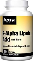 R-Alpha Liponzuur met biotine (60 Capsules) - Jarrow Formulas