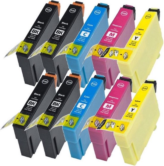 Epson Workforce Wf 2630wf Multipack 10x Inkt Cartridge Huismerk 3430