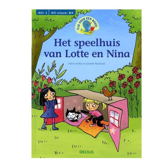 Tijd voor een boek - Het speelhuis van Lotte en Nina - Helma Hofkes | Warmolth.org