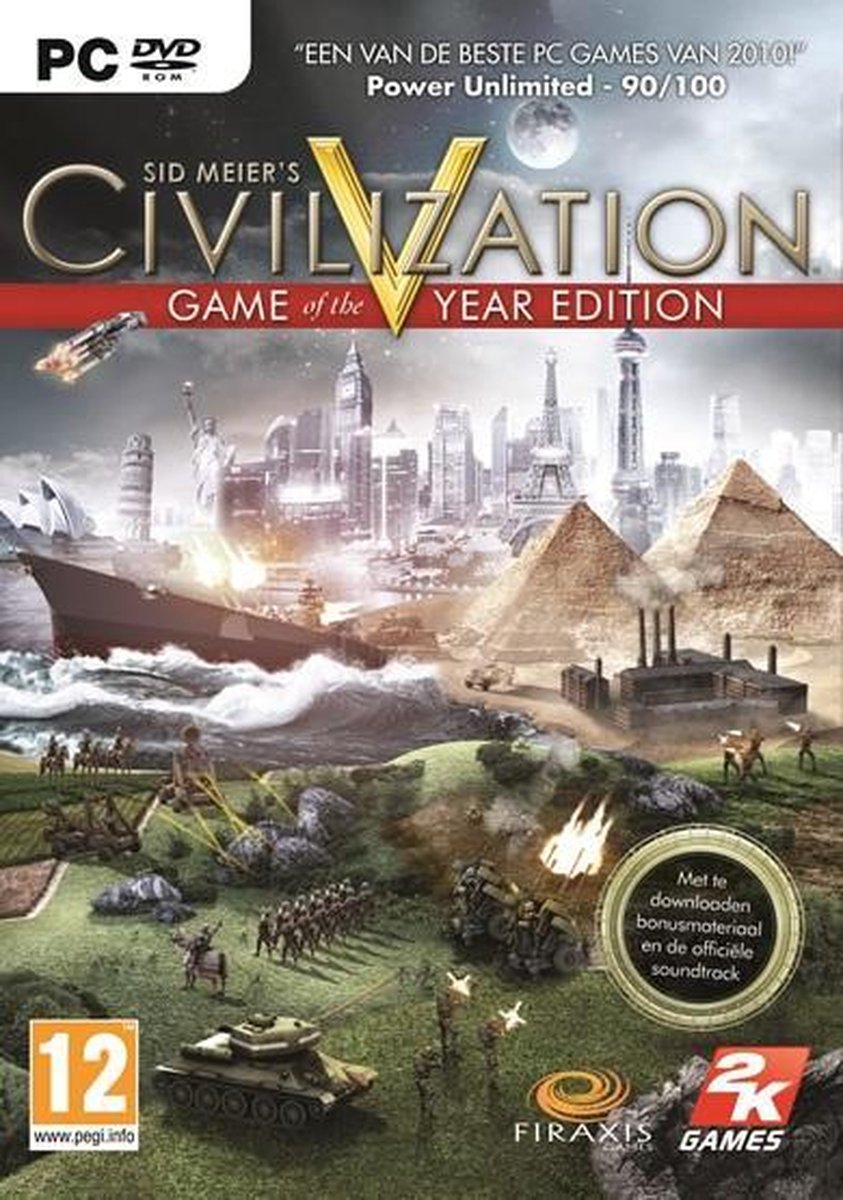 Civilization V - Game Of The Year Edition - Windows - Take Two
