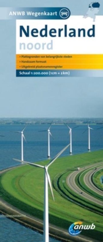 Cover van het boek 'Nederland noord' van  ANWB