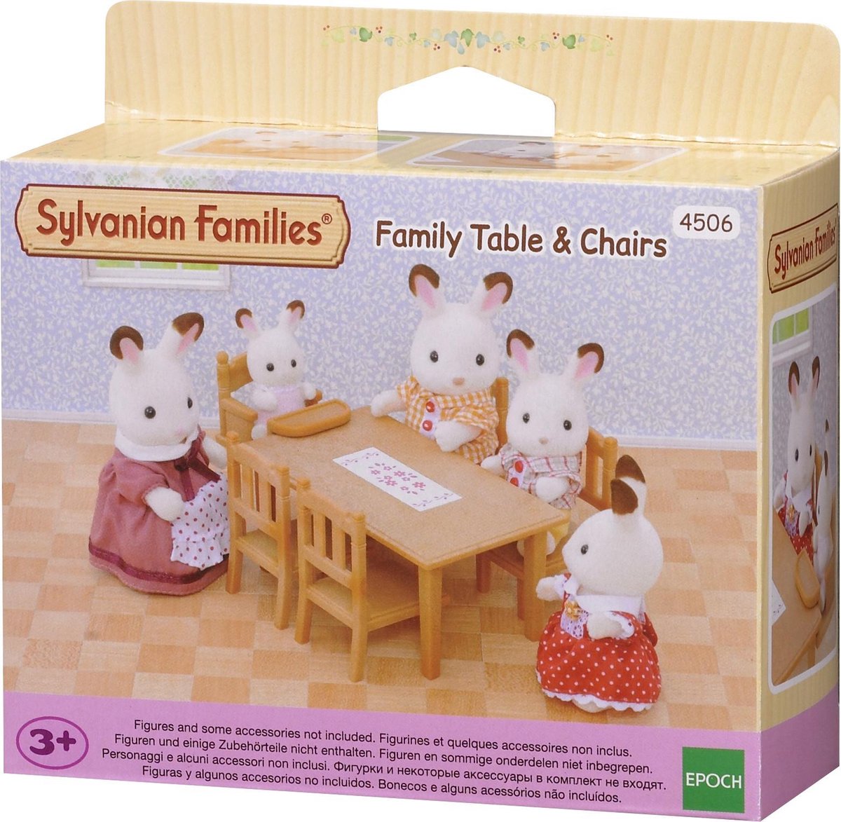 Sylvanian Families 4506 eettafelset-poppenhuisinrichting — afbeelding 2