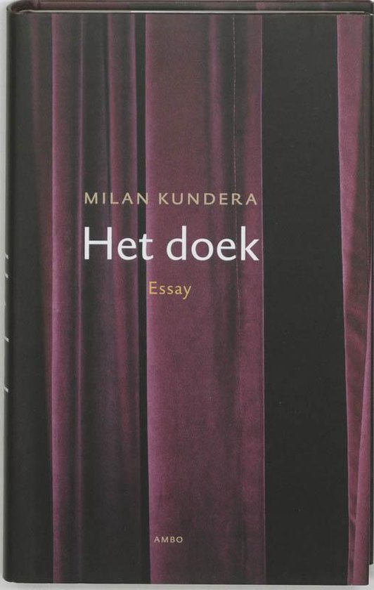 Cover van het boek 'Het doek' van Milan Kundera