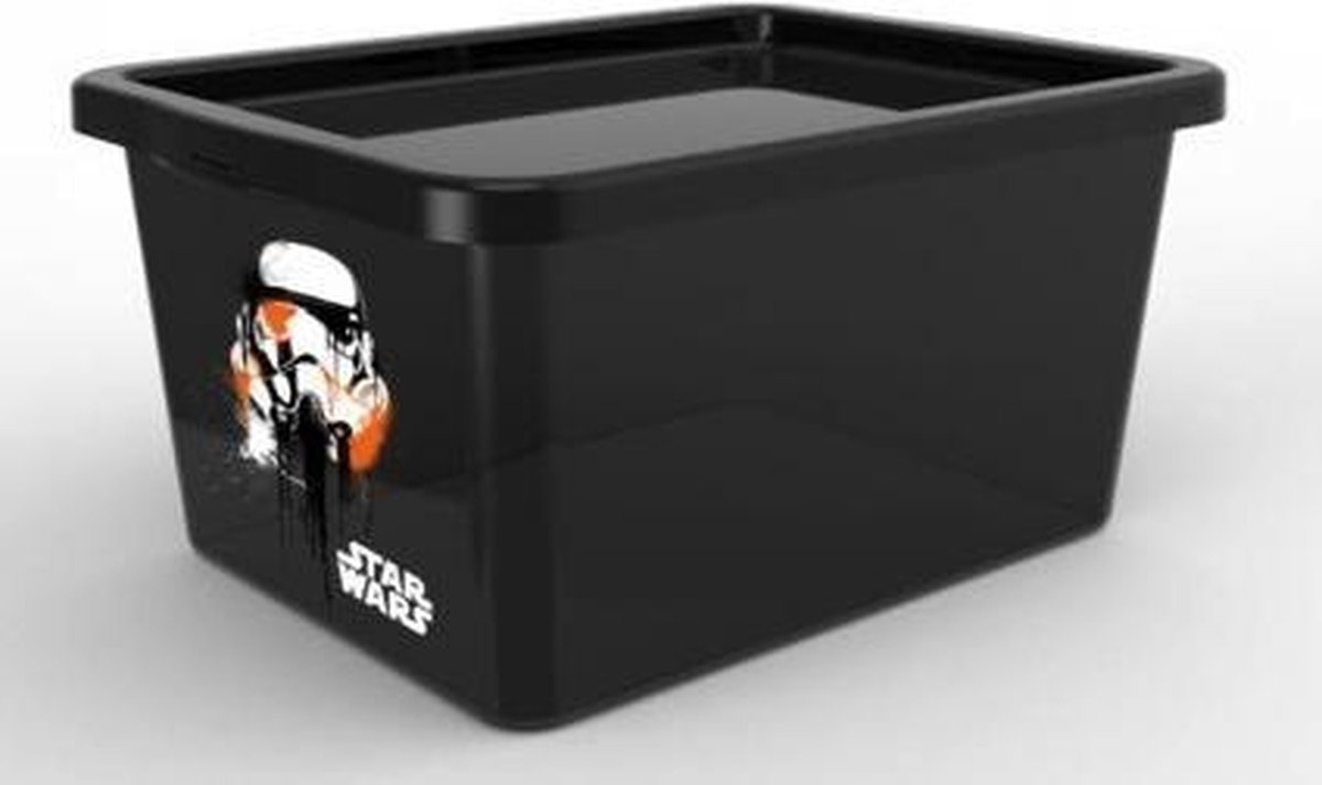 Star Wars Darth Vader Opbergbox -Incl. Deksel - Kunststof - 18 l - Zwart |  bol.com