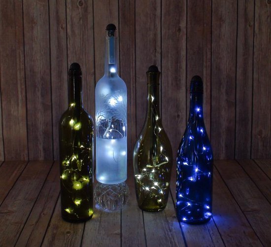 5 x Fles verlichting Light my Bottle op Batterijen Flessen Decoratie |  bol.com
