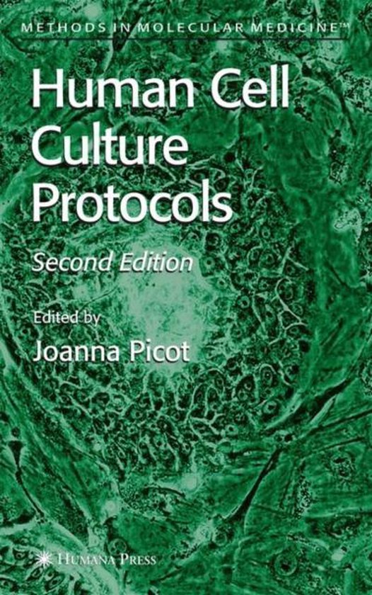 Human Cell Culture Protocols 9781588292223 Joanna Picot Boeken