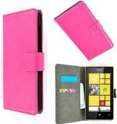 Nokia Lumia 530 Wallet Bookcase hoesje Roze