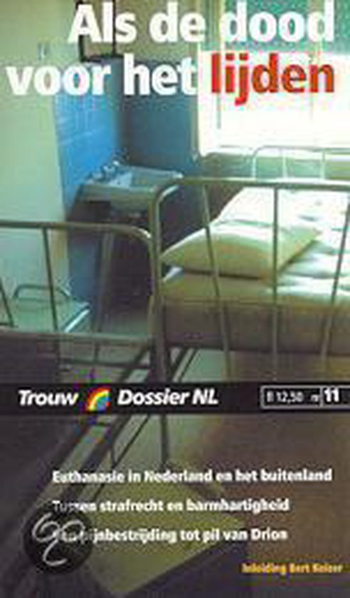 Cover van het boek 'Als de dood voor het lijden'
