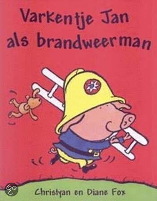 Varkentje Jan Als Brandweerman