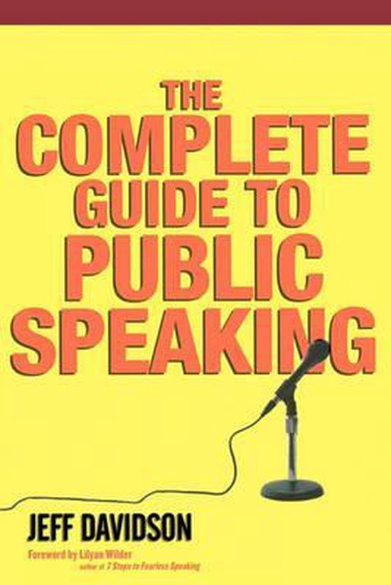 The Complete Guide To Public Speaking - cover
