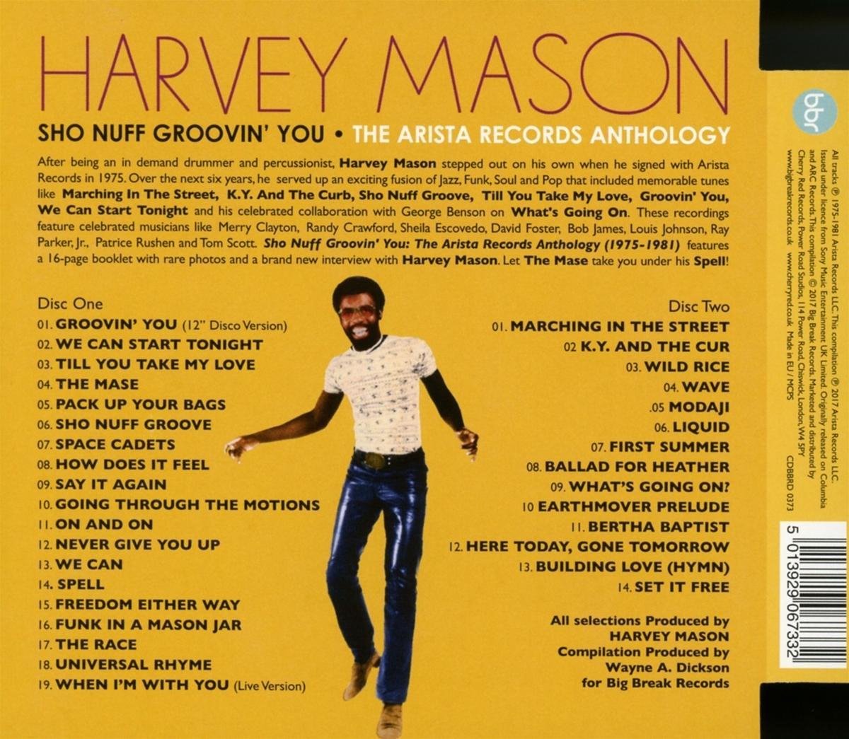 Sho Nuff Groovin' You, Harvey Mason CD (album) Muziek