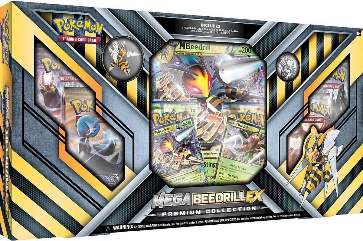 Absoluut Turbulentie Geavanceerde Pokemon kaarten TCG - Mega Beedrill EX Premium Collection | Games | bol.com