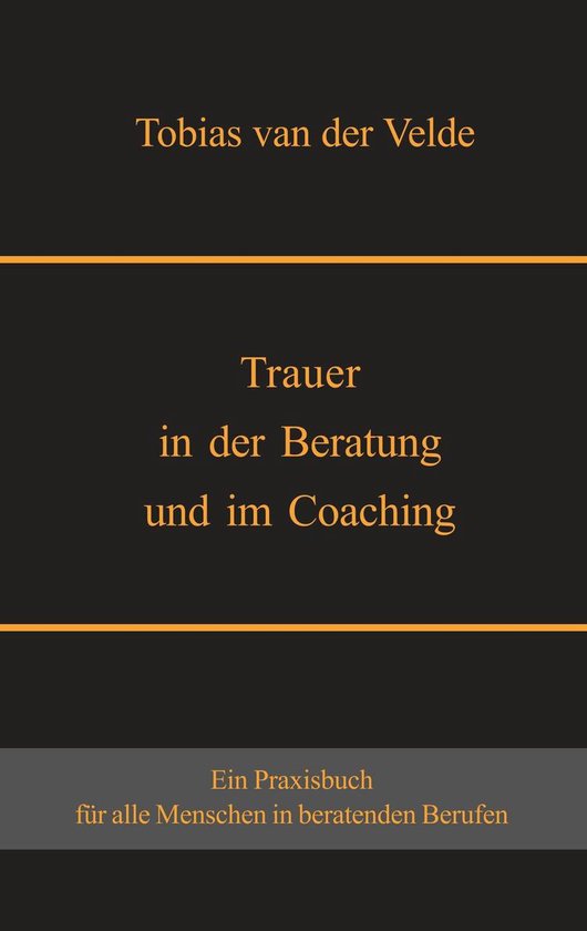 Trauer in der Beratung und im Coaching - cover
