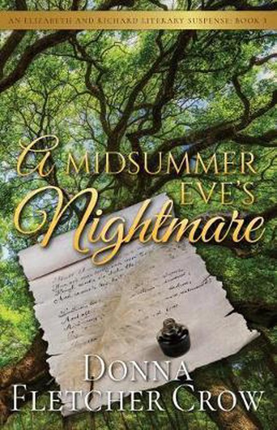 Elizabeth and Richard Literary Suspense-A Midsummer Eve's Ni ... - cover