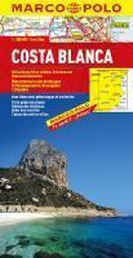 Cover van het boek 'Spanien Blatt 6 Costa Blanca 1:300.000' van Marco Polo