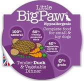 Little big paw malse eend / groenten dinner hondenvoer 85 gr