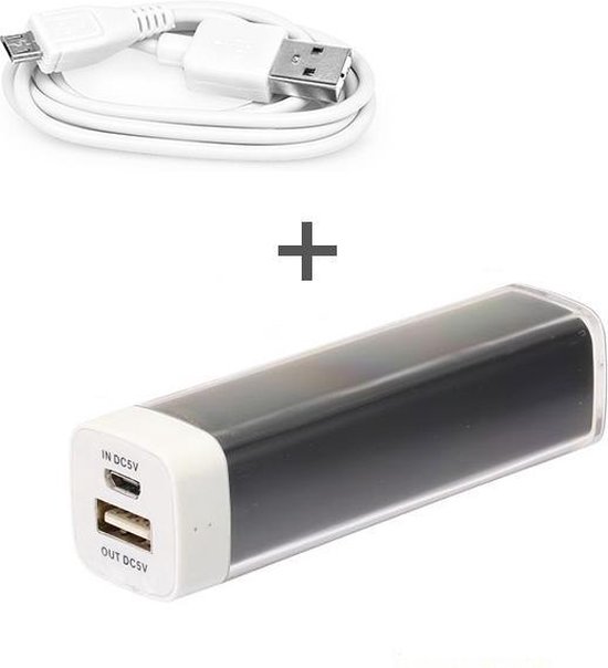 Illustreren dosis vitaliteit Powerbank 3000 mAh met Gratis Micro USB kabel - Externe Oplader / Nood lader  /... | bol.com