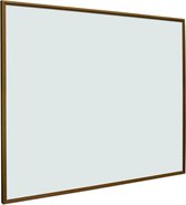 Whiteboard met houtlook VUREN omlijsting 100x200 cm
