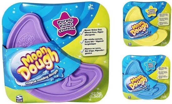 Spinmaster - Moon Dough - Magisch Speelzand / Vorm Klei - Boetseren  Speelgoed Kinderen... | bol.com