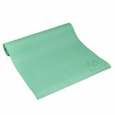 Bol.com #DoYourYoga Yogamat met Memory schuim van ECO PVC - Kirana - de mat is duurzaam en slijtvast - 183 x 61 x 04 cm - Munt aanbieding