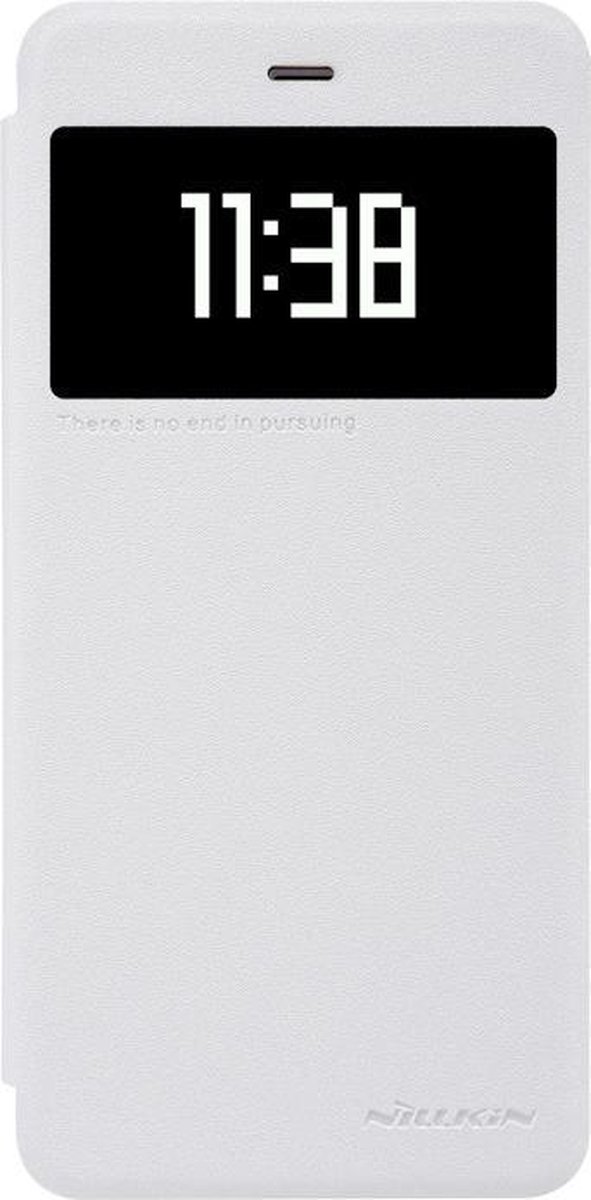 Nillkin New Sparkle S-View Book Case voor Xiaomi Mi5S - Wit