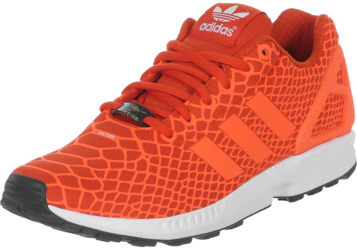 orange Adidas Zx Flux Techfit Heren Sneakers Oranje Maat 46 | bol