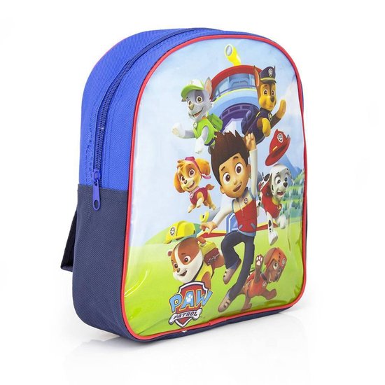 Vadobag Paw Patrol Rescue Squad Rugzak Blauw - Kinderrugzak Met Favoriete Figuren