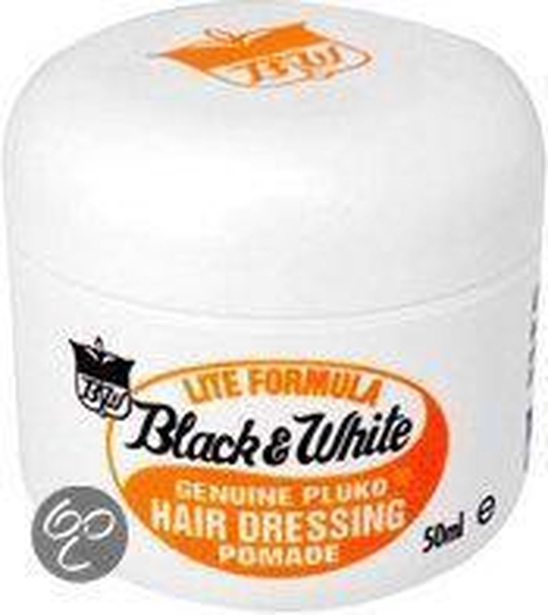 Black & White Hair Dresssing Pomade Lite 50mlWax