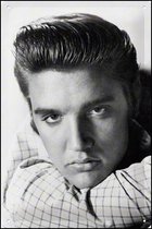 Elvis Presley  Metalen wandbord in reliëf 20 x 30 cm