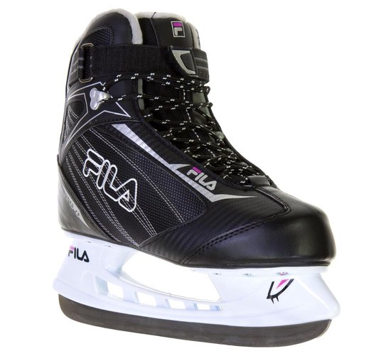 Patins à glace récréatifs VIC Motion, femmes, noir/argent, tailles variées