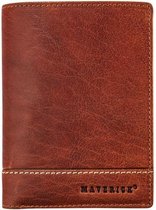 Maverick Montana portefeuille RFID - 7cc - Cognac