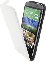 Mobiparts Premium Flip Case HTC One (M8) White