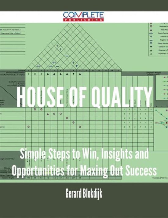 House of Quality Simple Steps to Win, Insights and Opportunities for