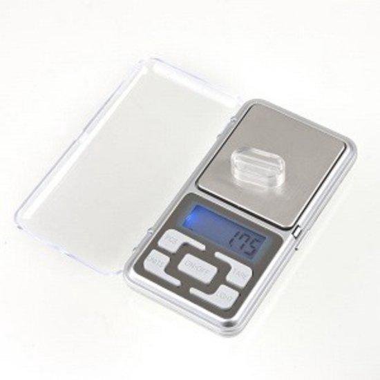 Mini Precisie Weegschaal - 0.01 tot 200 Gram - Zilver