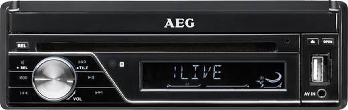 AEG AR 4026 DVD - 1-DIN Autoradio (7”-LCD-Monitor, DVD/CD, USB-Port, Card  Slot,... | bol