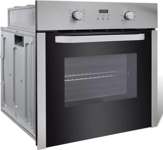 Fotoelektrisch kassa Kaal Elektrische RVS inbouw oven (Klasse A) | bol.com