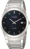 Pulsar PS9131X1 horloge heren - zilverkleurig - edelstaal - 38 mm