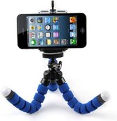 Octopus Mini Tripod - Blauw - Statief en Houder - Smartphone - Action Camera - Universeel Afstelbaar