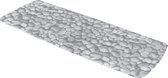 Kleine Wolke - Anti slip badmat Stepstone grijs 36x 92 cm