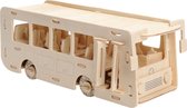 Bouwpakket Bus Autobus Touringcar- hout