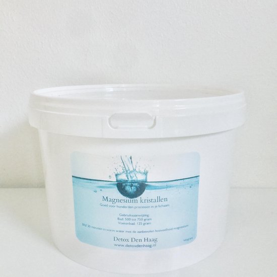 Magnesium vlokken 2.5kg Himalaya magnesium badkristallen