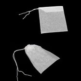 Hiden | 100x Thee Filters - Thee zakjes | 5,5 x 7 cm